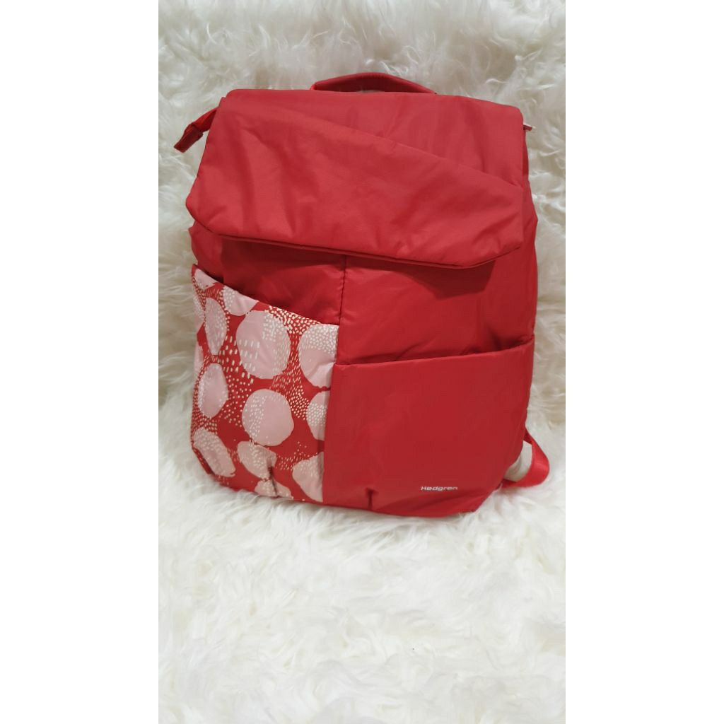 ORIGINAL HEDGREN BACKPACK PELVIC RED PRELOVED