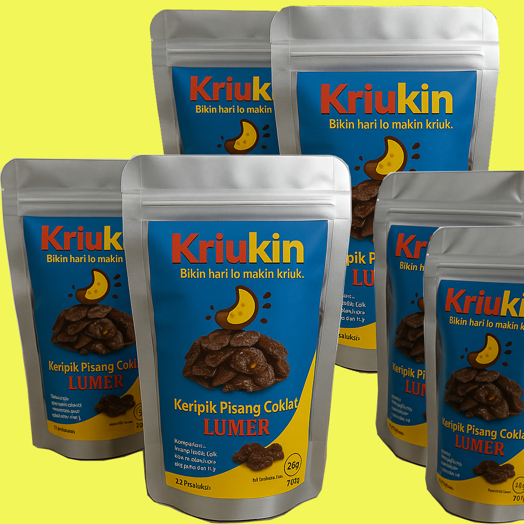 

[paket grosir] kripik pisang coklat lumer reseller grosir dijual ulang