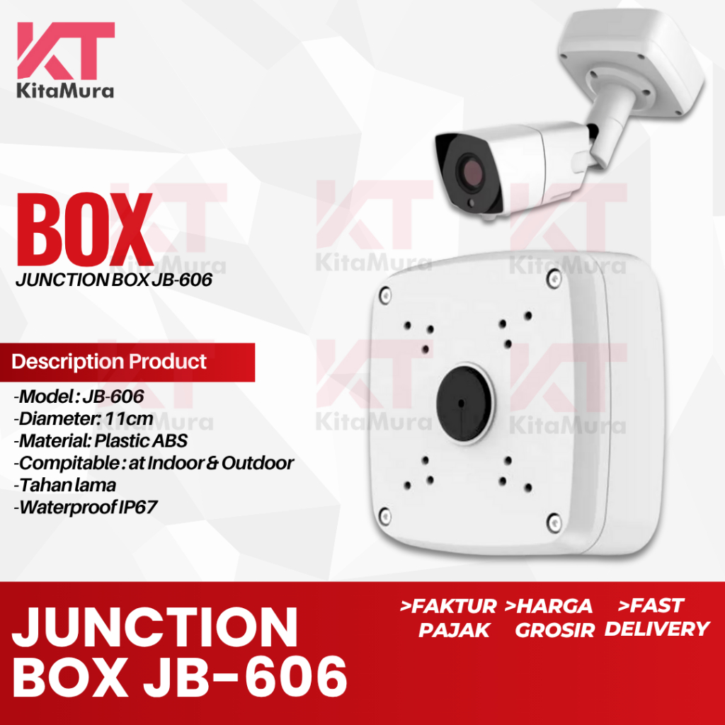 JUNCTION BOX CCTV CAMERA BRACKET DURADUS JUNCTION BOX TH-606