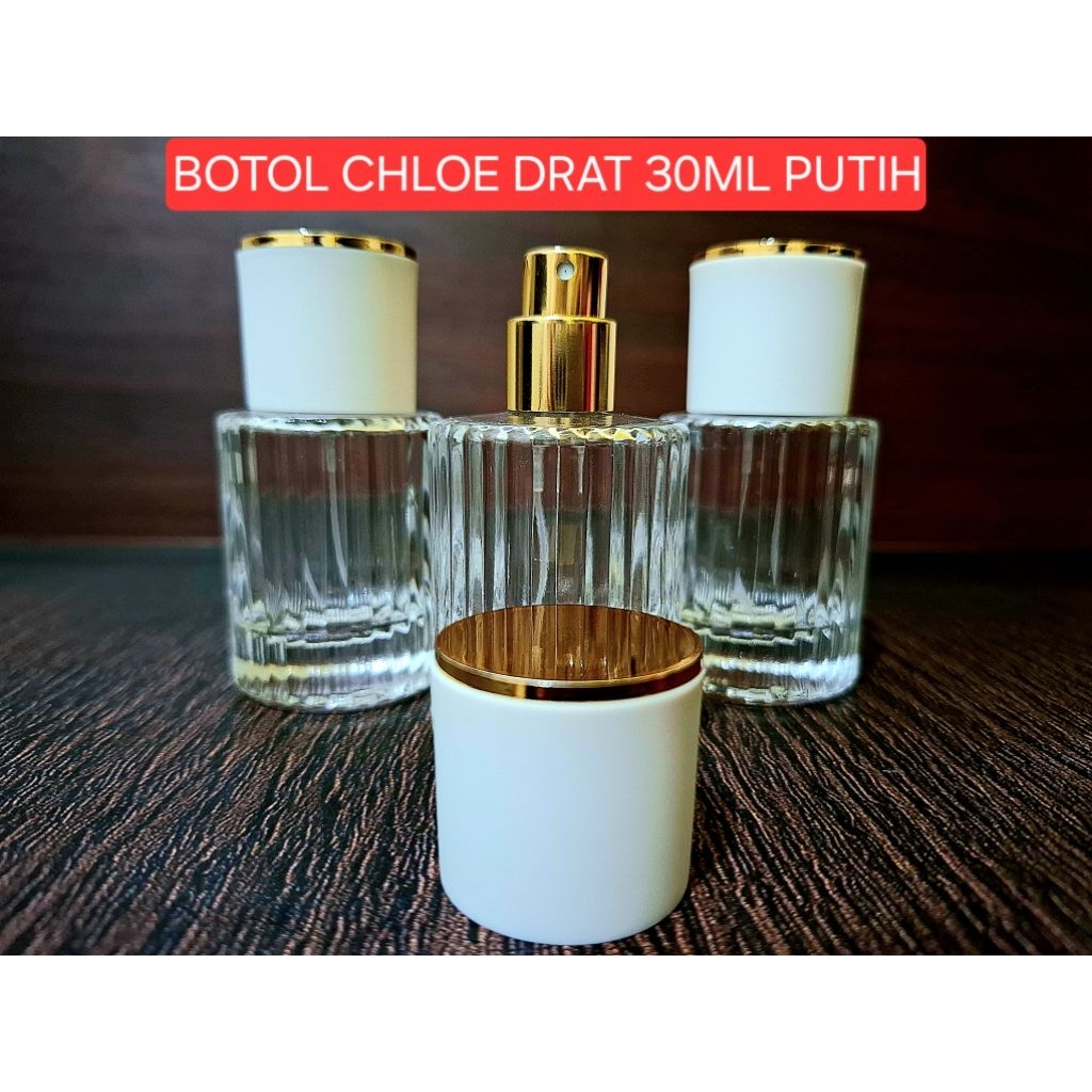 Botol Parfum / Botol Kosong Chloe 35ML Drat Harga 1Lusin
