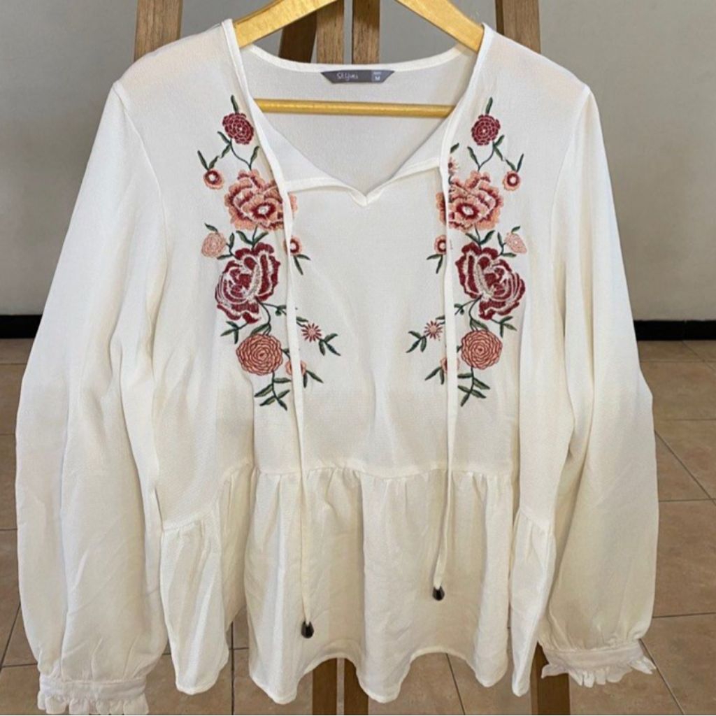 Flower blouse St. Yves
