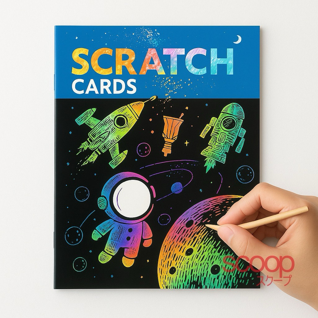 

Scoop DIY Buku Menggambar Scratch Book 69210100