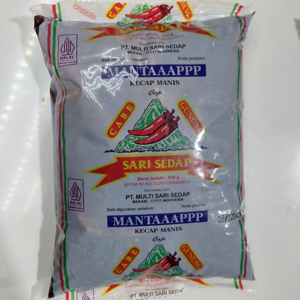 

kecap manis mantap cap sari sedap