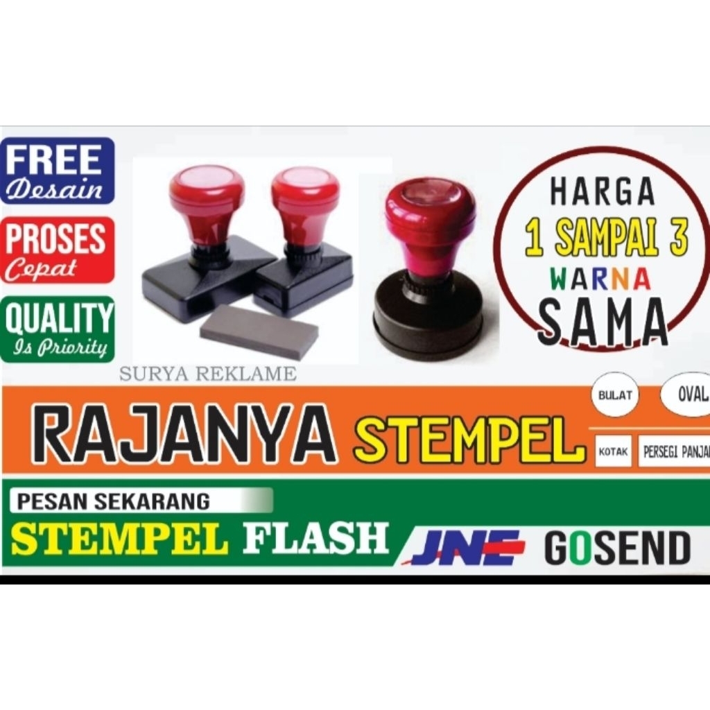 

Stempel Flash Otomatis Custom Murah Kualitas Bagus