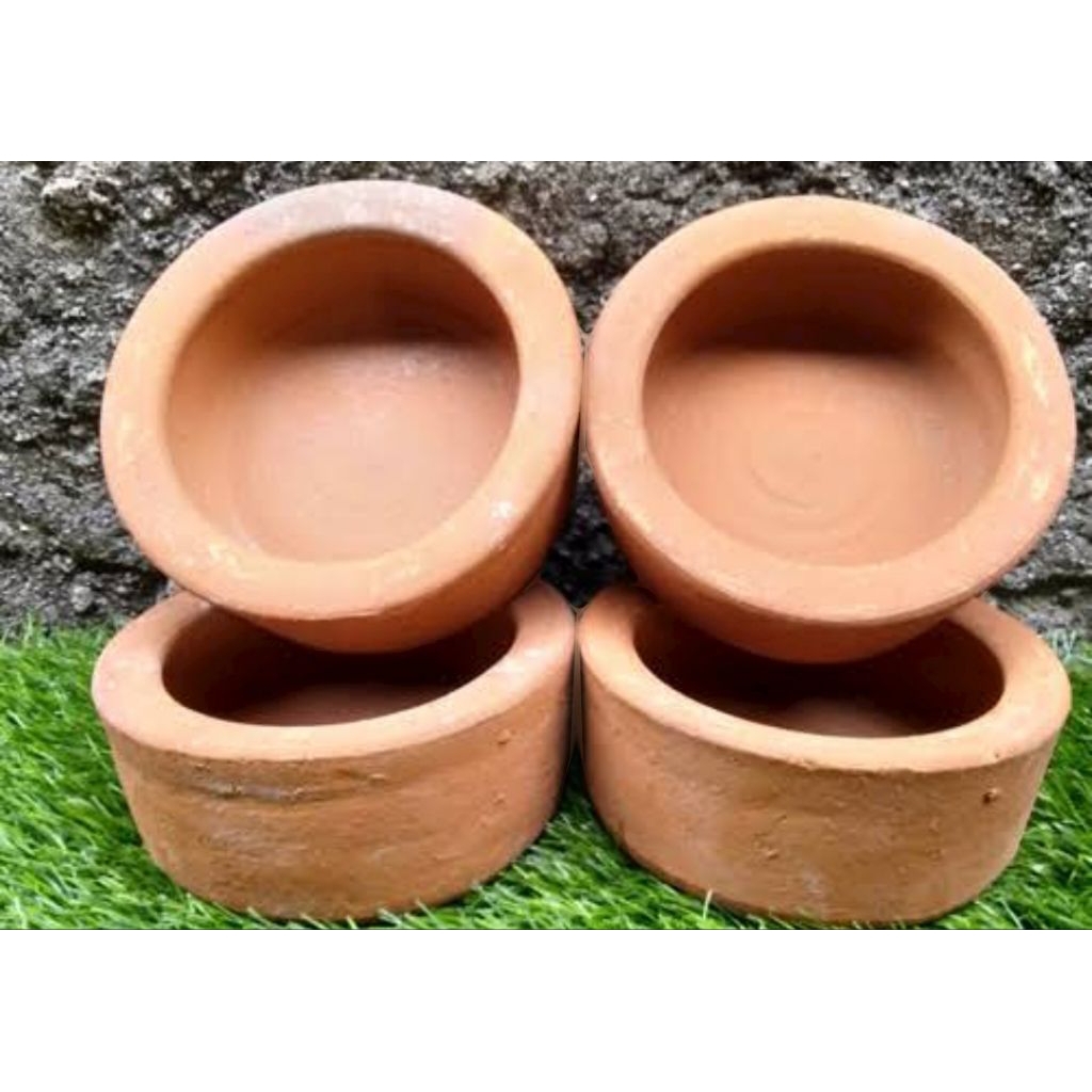 Gerabah Wadah pakan pelet kelinci