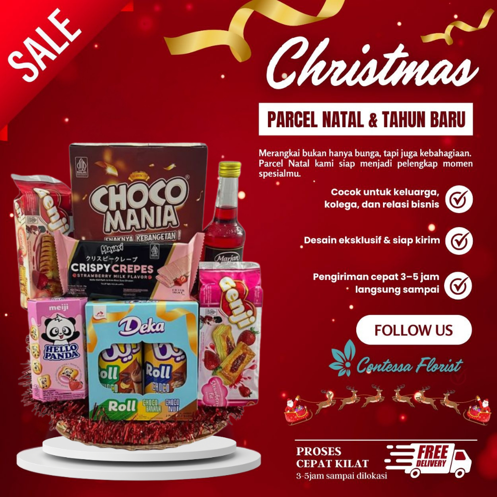 

Parcel Natal & Tahun Baru | Bingkisan Natal & Tahun Baru | Biar Makin Seru & Berkesan!