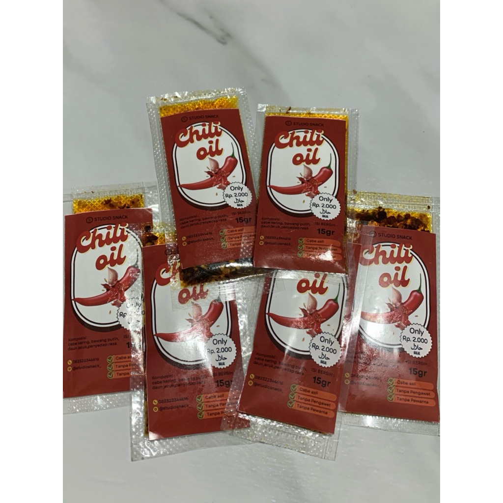 

Chili Oil sachet