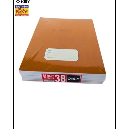 

Kekinian 1 PACK 1 BUKU TULIS OKEY 38 KRAFT 1 PCS