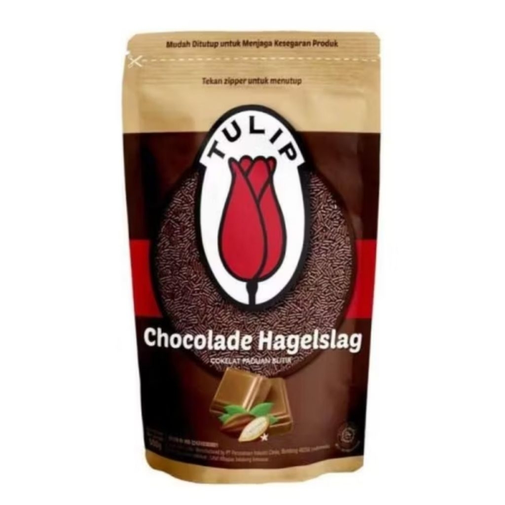 

Tulip Chocorice Dark Chocolate Hagelslag 500gr