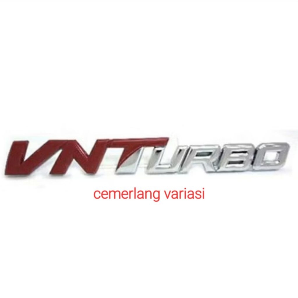 EMBLEM/LOGO VNT TURBO