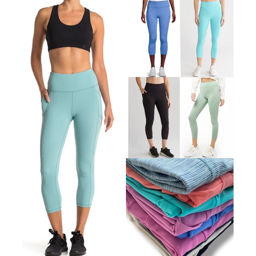 KODE F98P Legging Gottex Side Pocket Capri Leggings 78  785