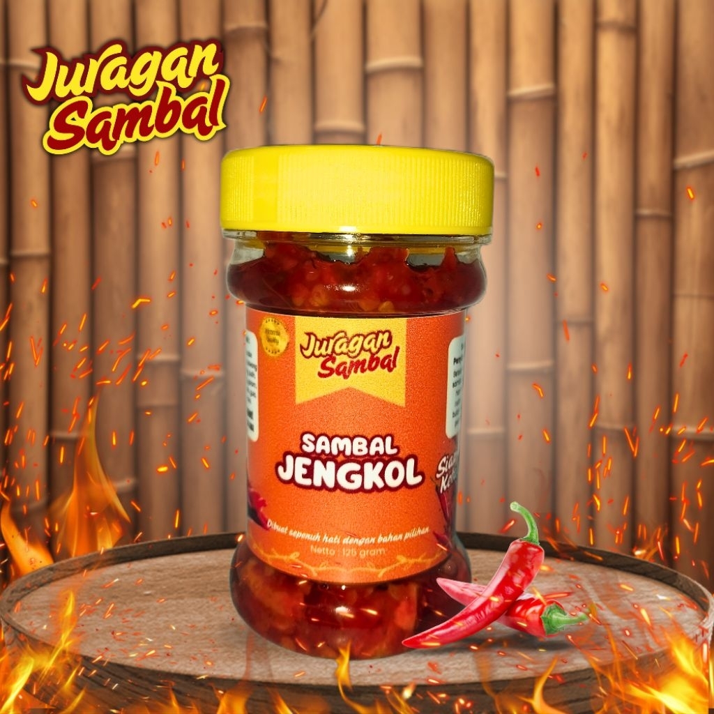 

Juragan Sambal - Sambal Jengkol 125gr/PROMO Beli 4 Gratis 1 Toples