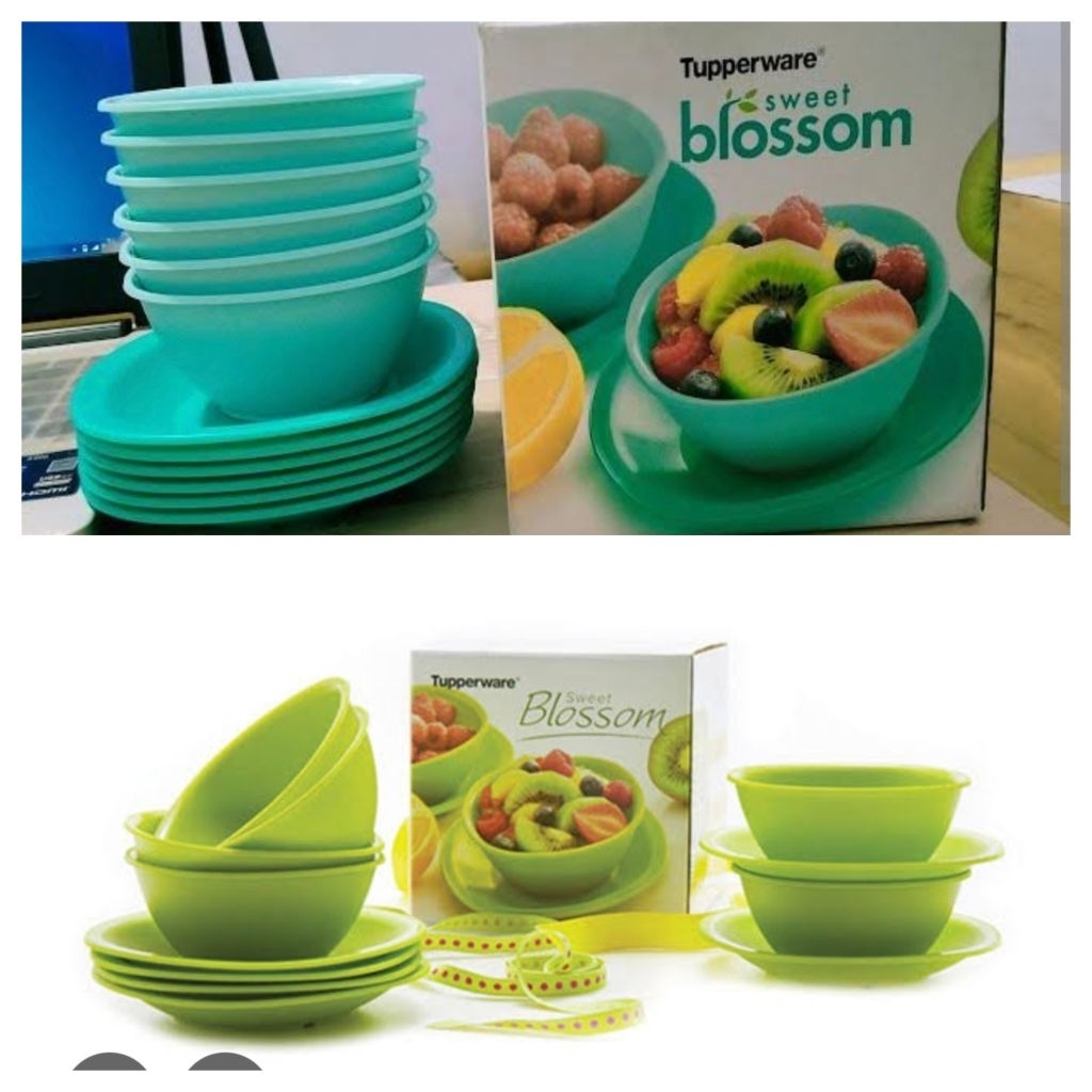 Sweet blossom tupperware