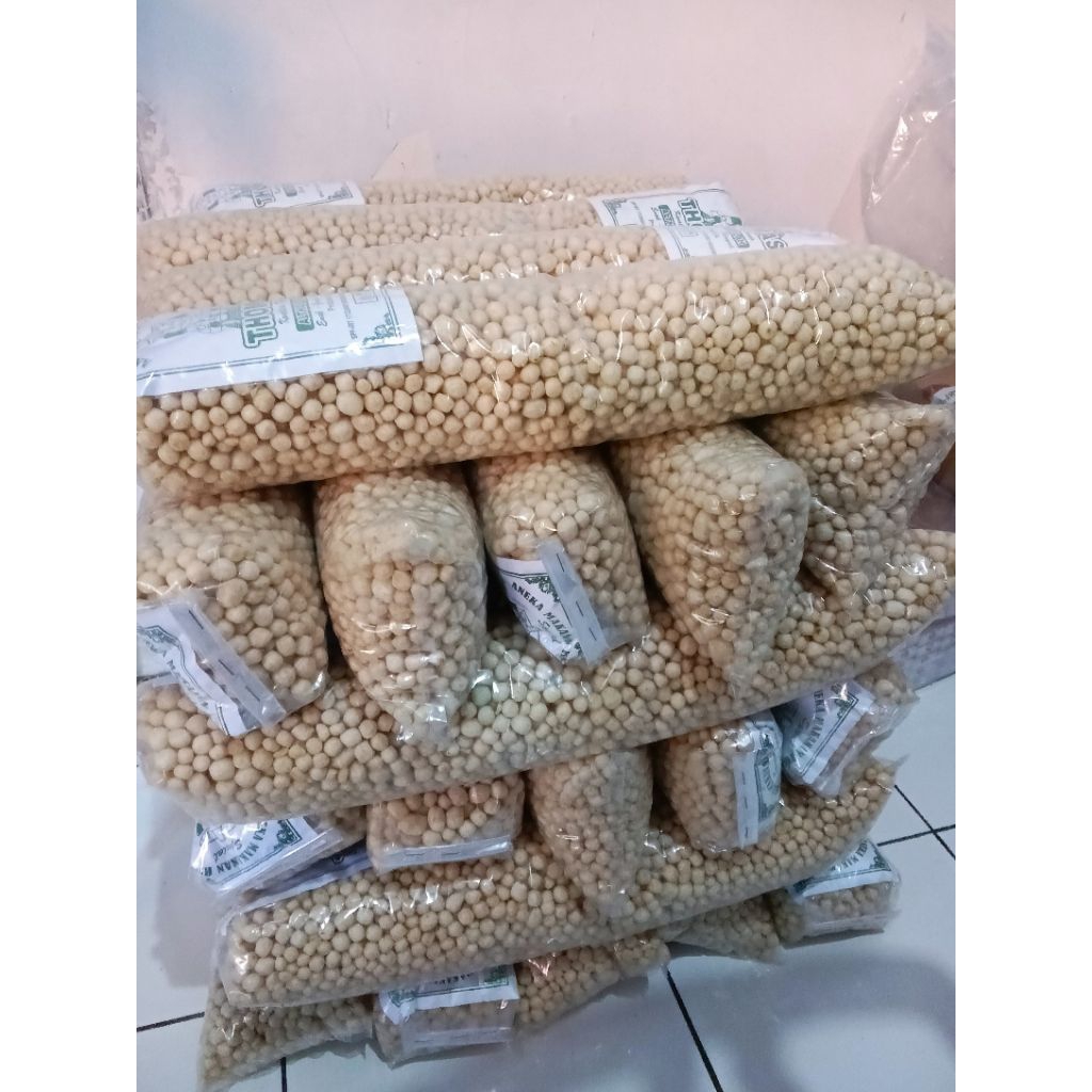 

pilus Thomas isi 900gram / pilus asli Tegal gurih renyah harga 1 ball
