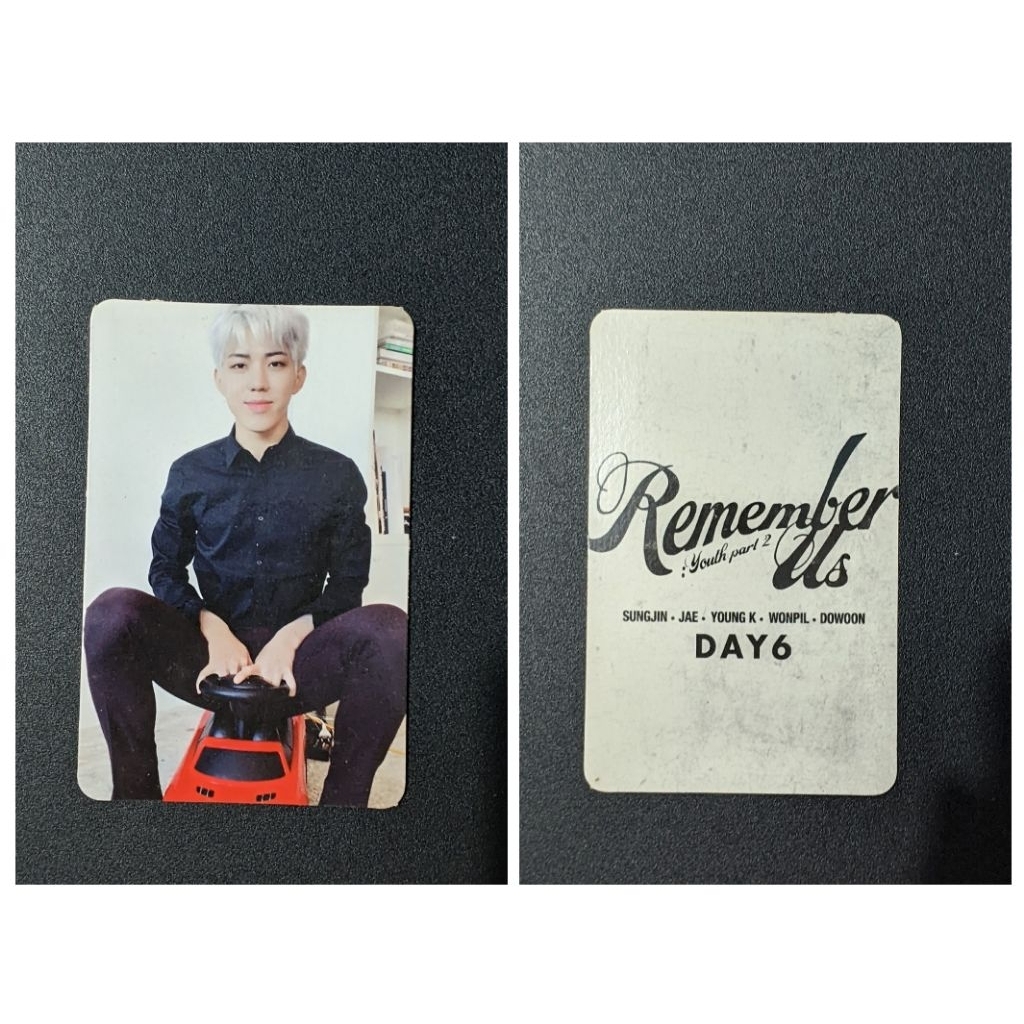 PHOTOCARD / PC DOWOON DAY6 REMEMBER US