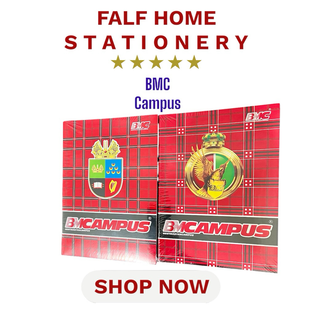 

BMC Campus Bocy Original 36 Lembar Per Pack Buku Tulis Sekolah Dan Kantor