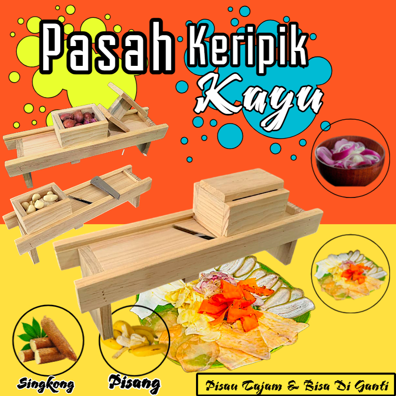 Irisan bawang/Pasah bawang merah/pengiris bawang merah bahan kayu