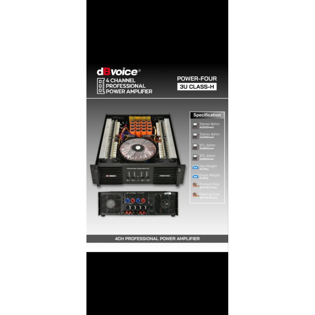 POWER DB VOICE POWER FOUR ORIGINAL DB VOICE