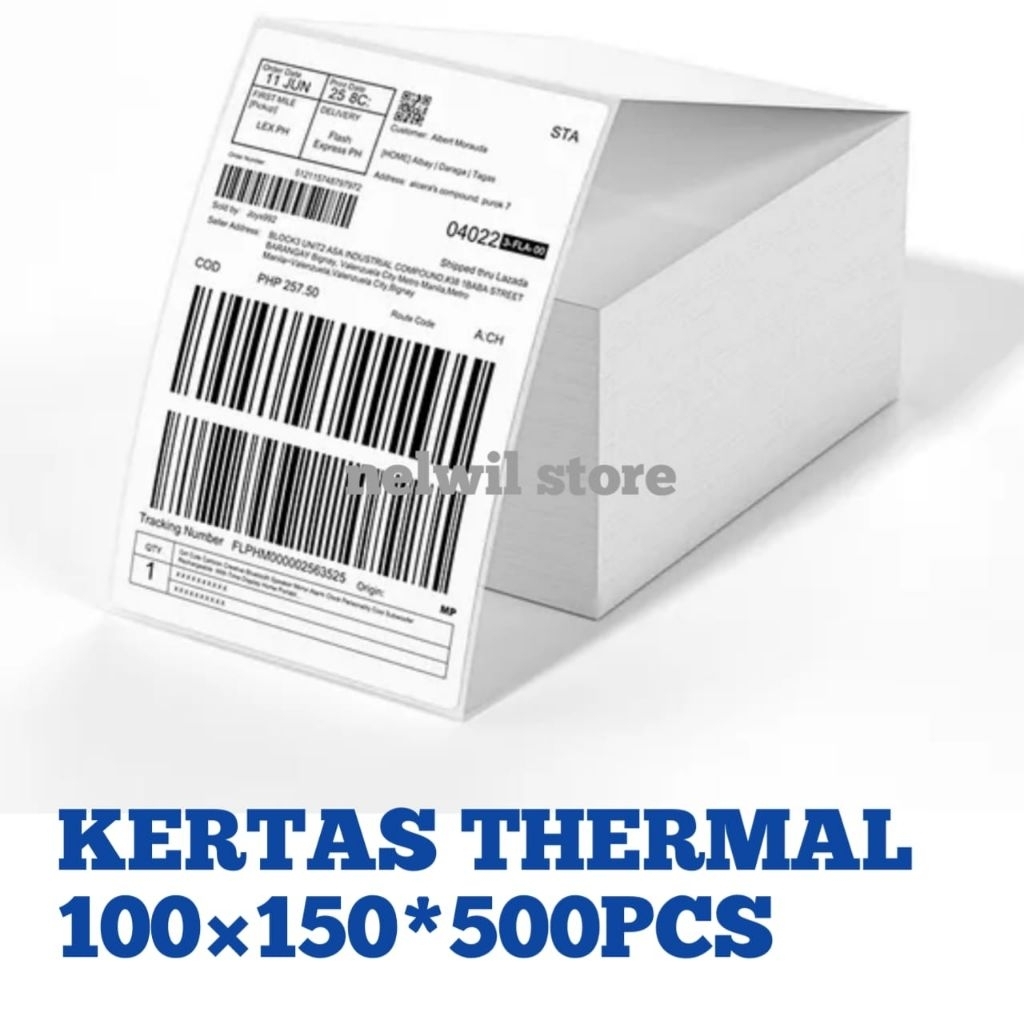 

label thermal A6