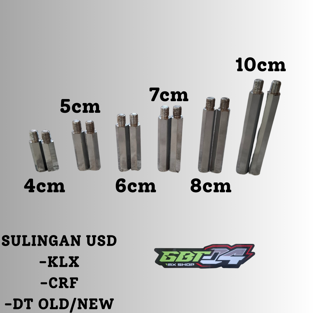 SULINGAN PENINGGI DALAM CRF KLX DTRACKER // PENINGGI DALAM SHOCK DEPAN KLX DTRACKER