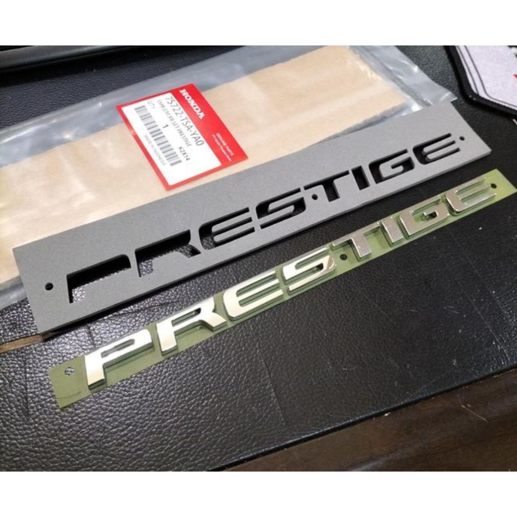 emblem prestige logo prestige BRV hrv CRV original