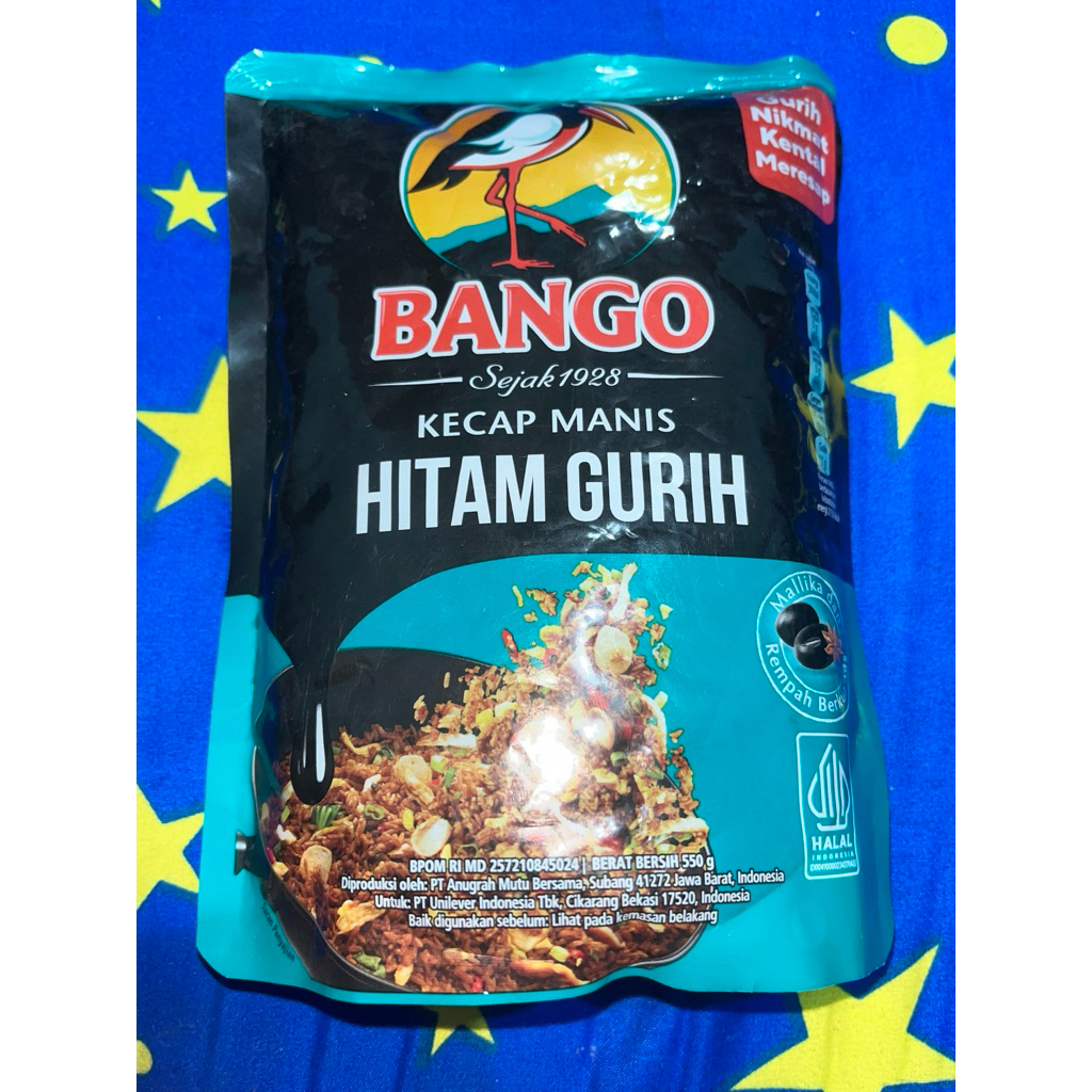 

Kecap Bango Hitam Gurih 550gr