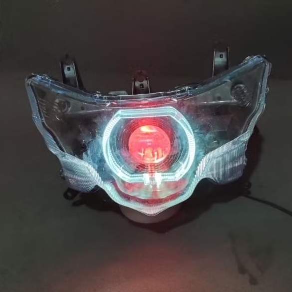 BILED BILLED LAMPU DEPAN MIO SOUL GT 125 BLUE CORE FULL SET