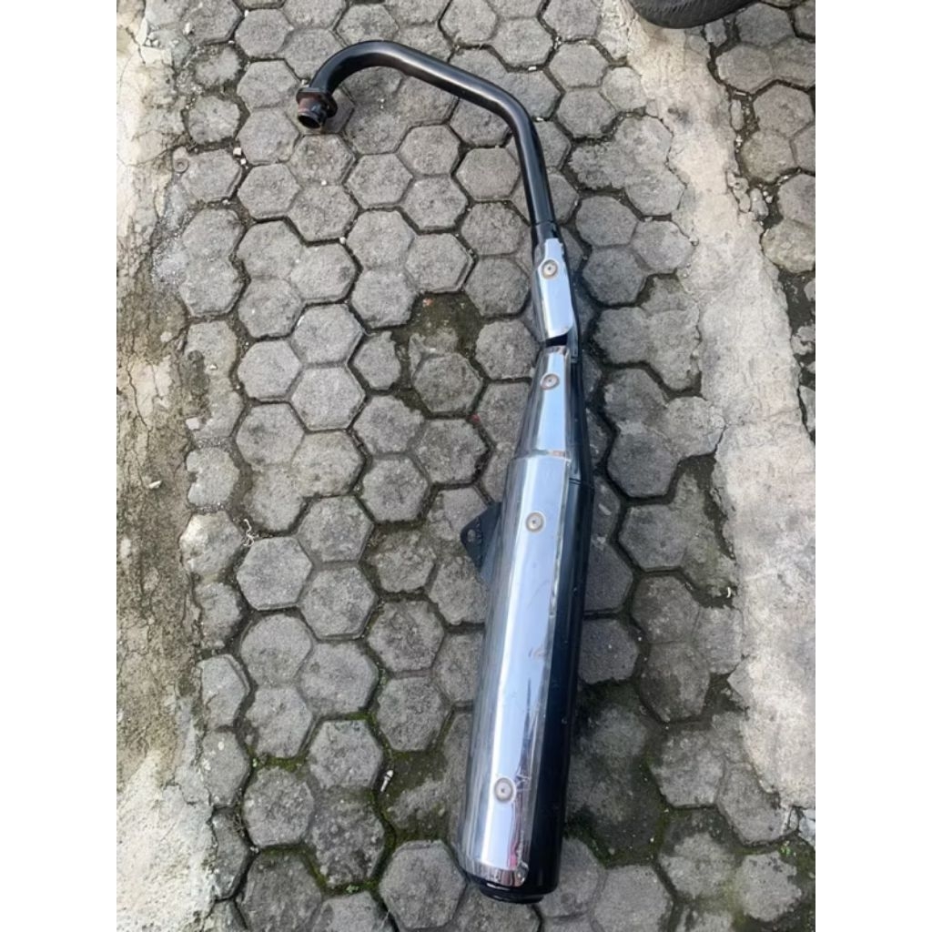 Knalpot megapro primus ori copotan stok terbatas