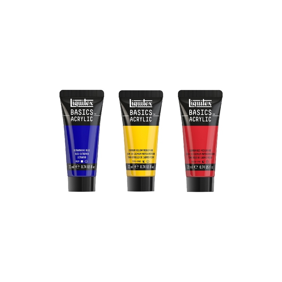 

Liquitex Basics 22ml Acrylic Color Paint 12 KODE I6Z7