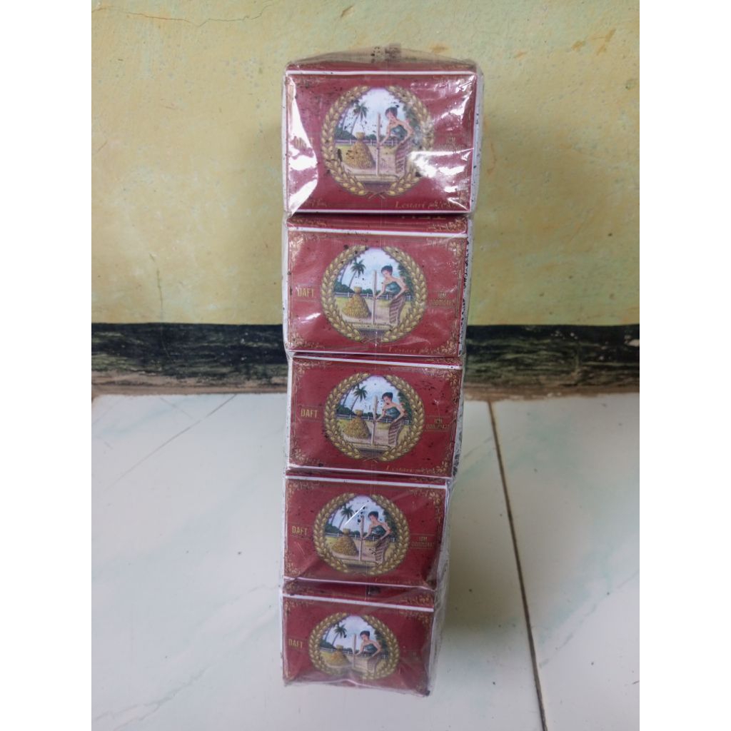 

teh tubruk lestari original teh 1slop isi 10pcs @40gram
