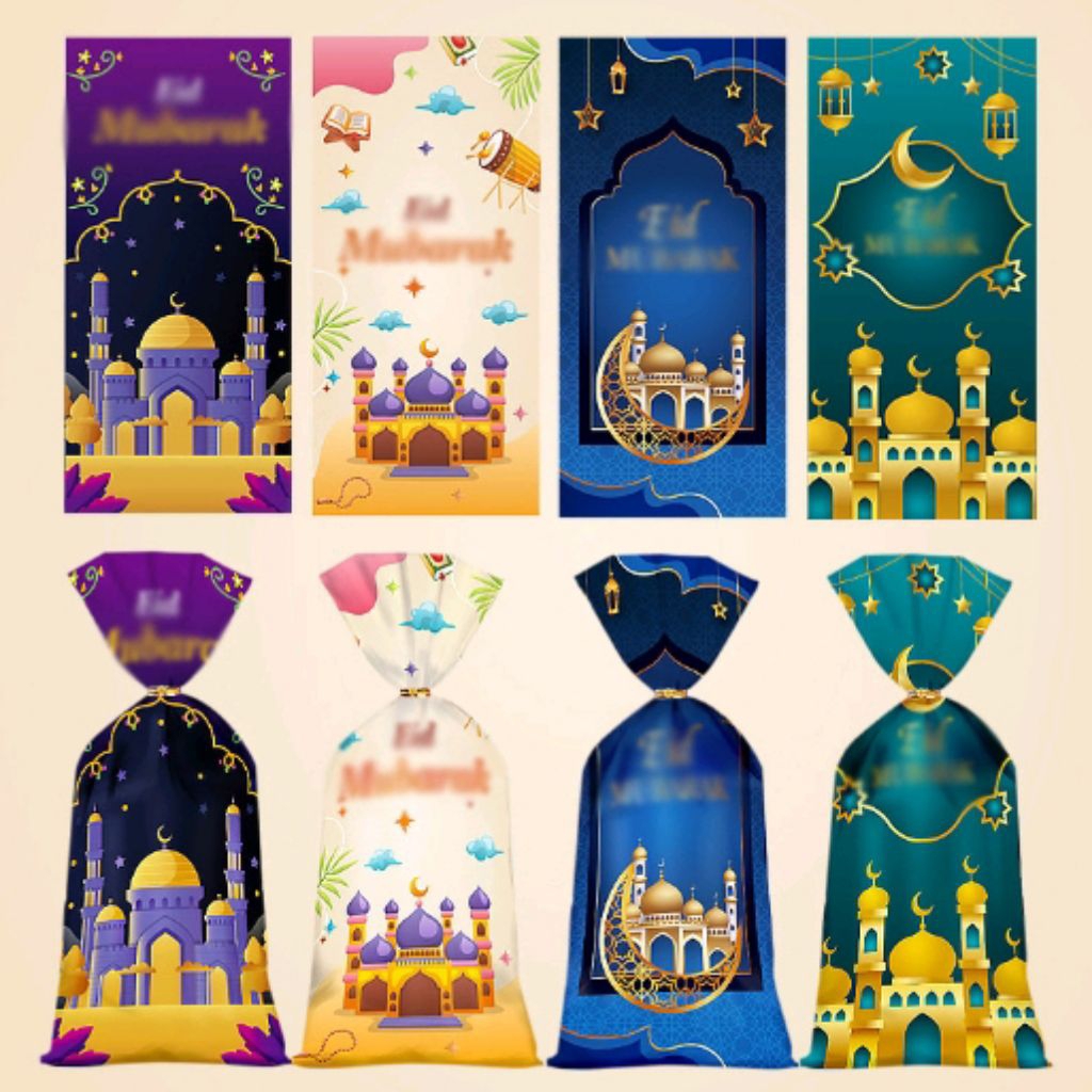 

Goodie Bag Idul Fitri / 50 Pcs Plastik Lebaran / Kemasan Idul Fitri Unik / 50 Pcs Hampers Plastik Lebaran Idul Fitri PLASTIK KANTONG SERUT GOODIE BAG BINGKISAN KUE PERMEN HAMPERS LEBARAN IDUL FITRI PLASTIK BINGKISAN KADO KECIL / HAMPERS EDISI LEBARAN cod