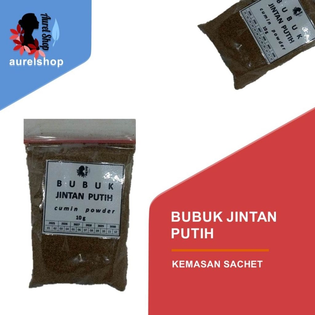 

Bubuk Jintan Putih murah kemasan Sachet 10g/ Jinten/ Caraway/ Cumin