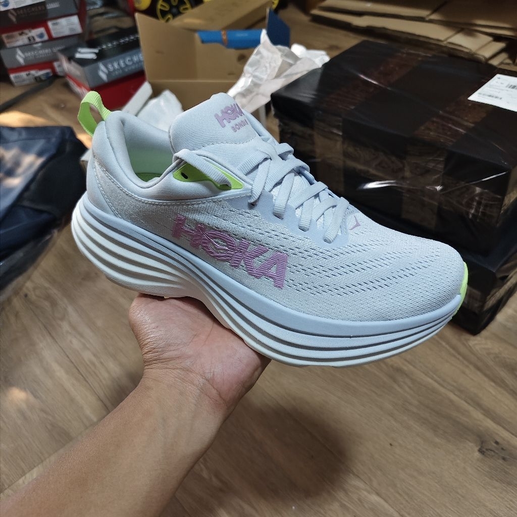 sepatu running hoka bondi 8 original map