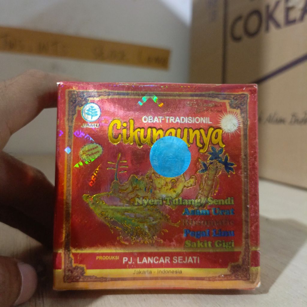 cikungunya kapsul/jamu 100% ORI