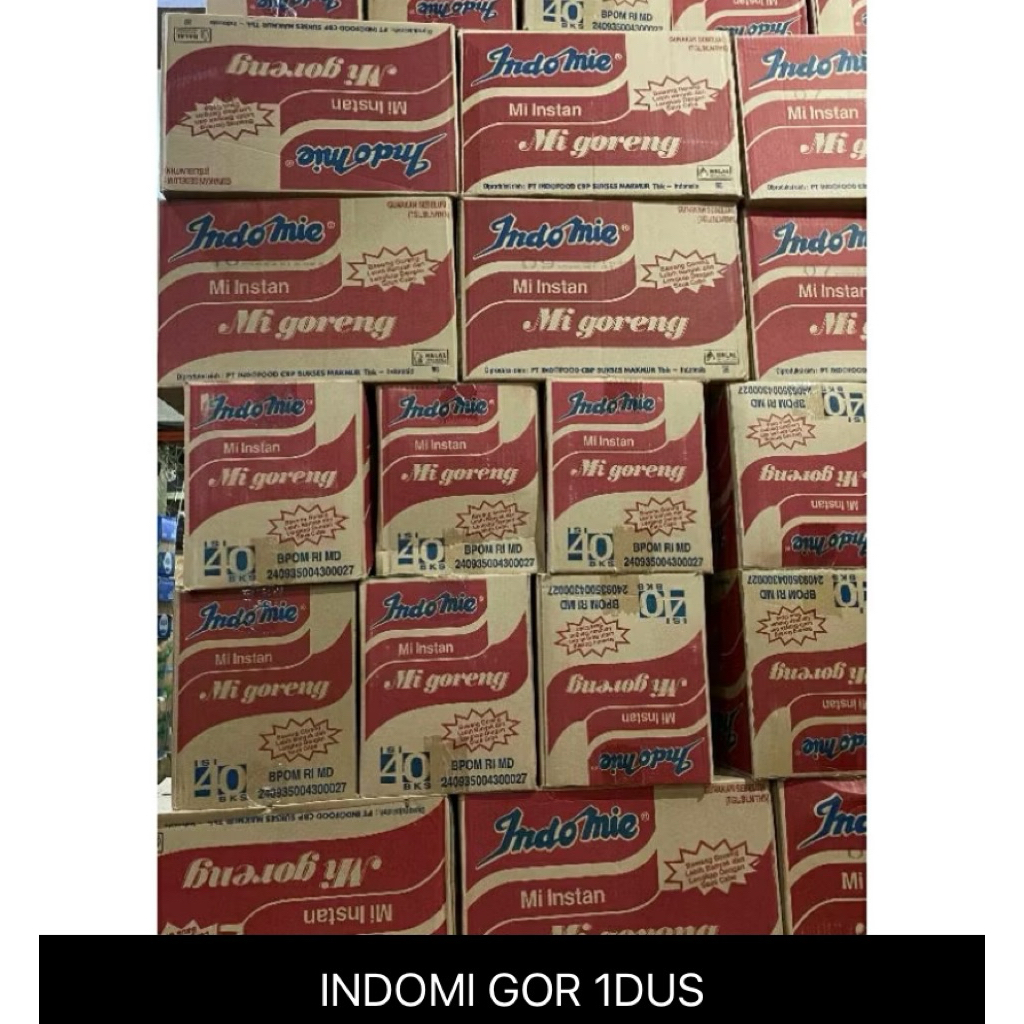 

INDOMIE GORENG 1 Dos isi 40pcs
