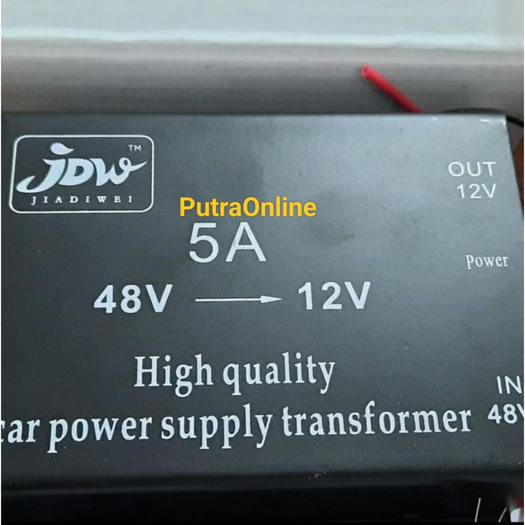 Step Down 5A DC 48V - 12V JDW / step down 5Amper DC 48V ke 12V
