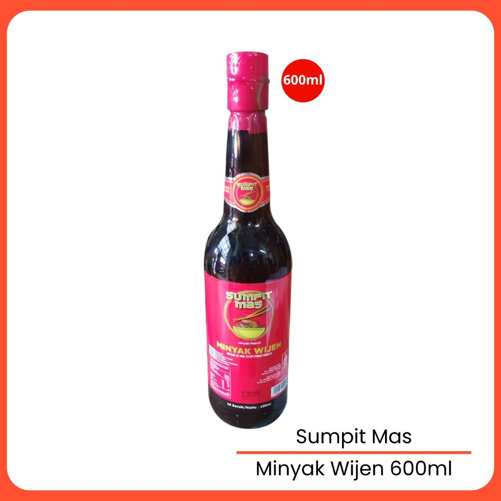 

Minyak Wijen Nabati Sumpit Mas STH 600ml