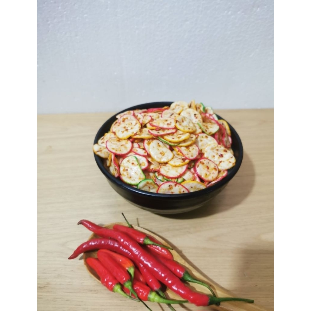 

KERUPUK SEBLAK CHILI OIL 250 GRAM