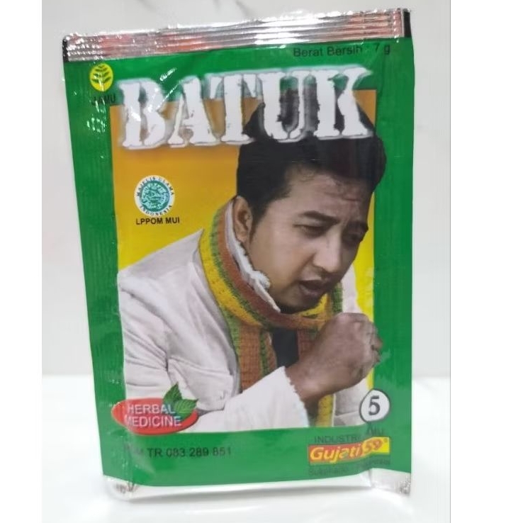 

Jamu Herbal Batuk - Gujati 59 isi 10 sachet