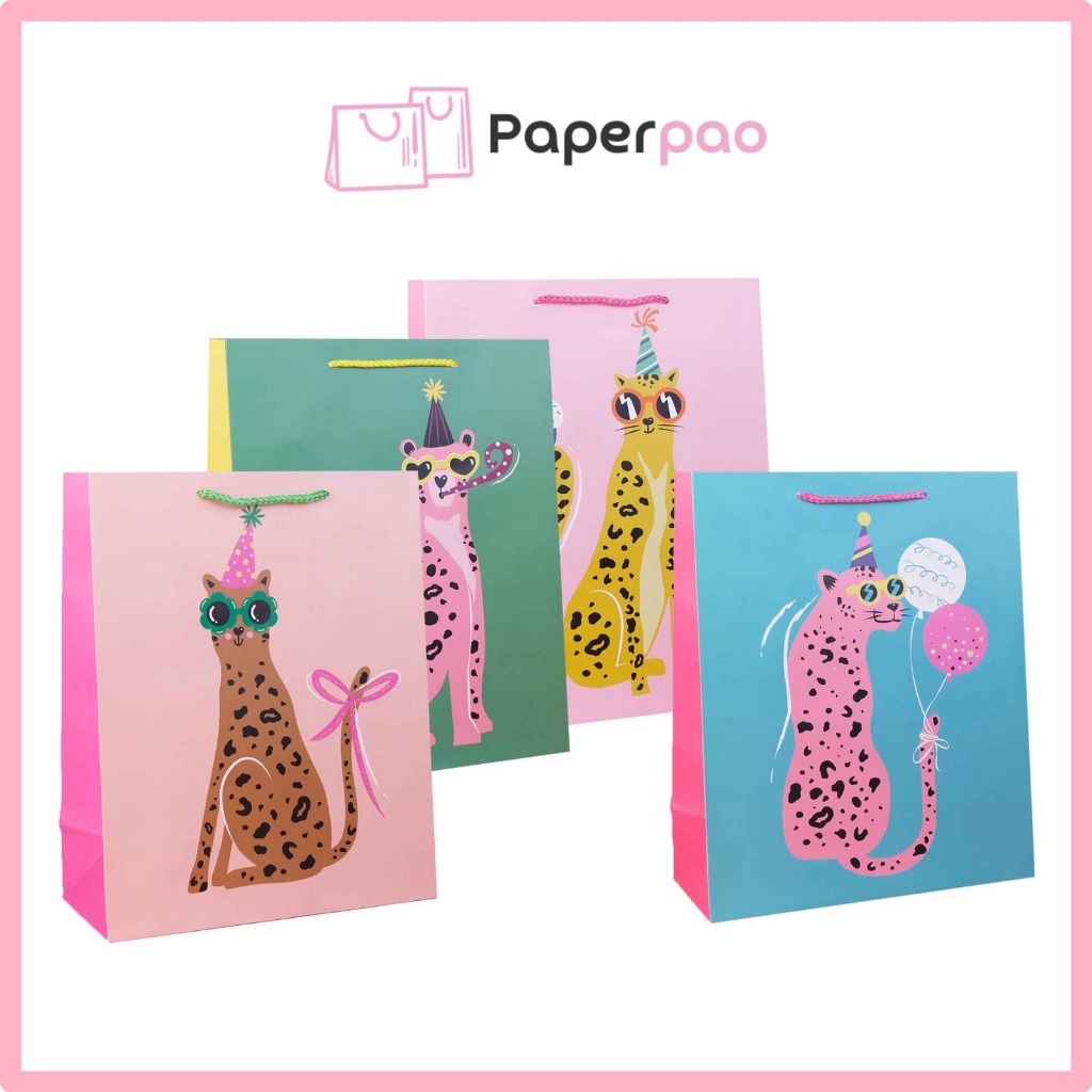 

PAPERPAO - PAPERBAG TIGER Kantong murah Paper Bag karakter Paperbag impor bungkus kado