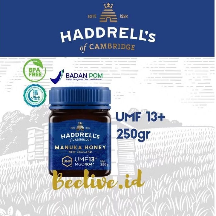 

QH Madu Haddrells Manuka Honey UMF 13+ MGO 400+ 250gr