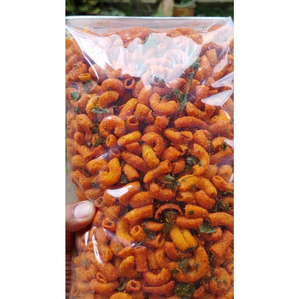 

1 Kg Makaroni Pedas Balado Daun Jeruk Ternampol