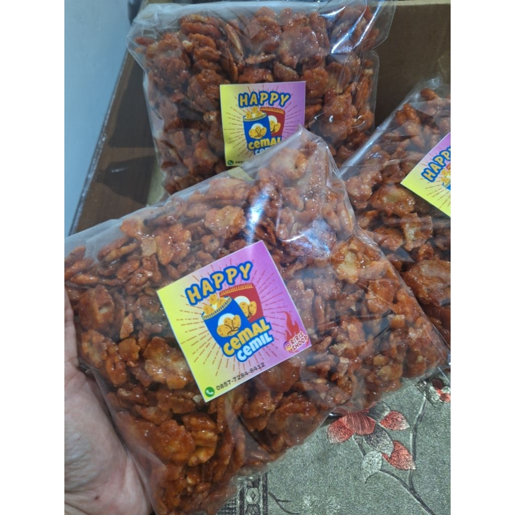 

Emping Melinjo Pedas Manis / Manis Kemasan 500gr & 1000gr
