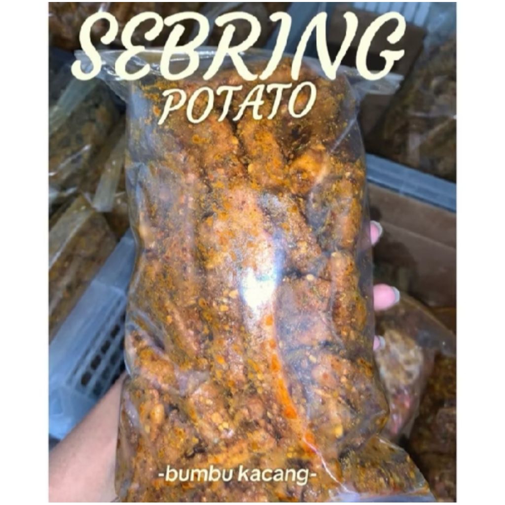

SEBRING, SEBLAK KERUNG POTATO, SEBLAK CAMPUR BUMBU KACANG