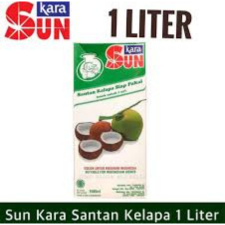 

SUN KARA SANTAN 1LT X 12/Kara Santan Kelapa 1000 ml / 1 liter