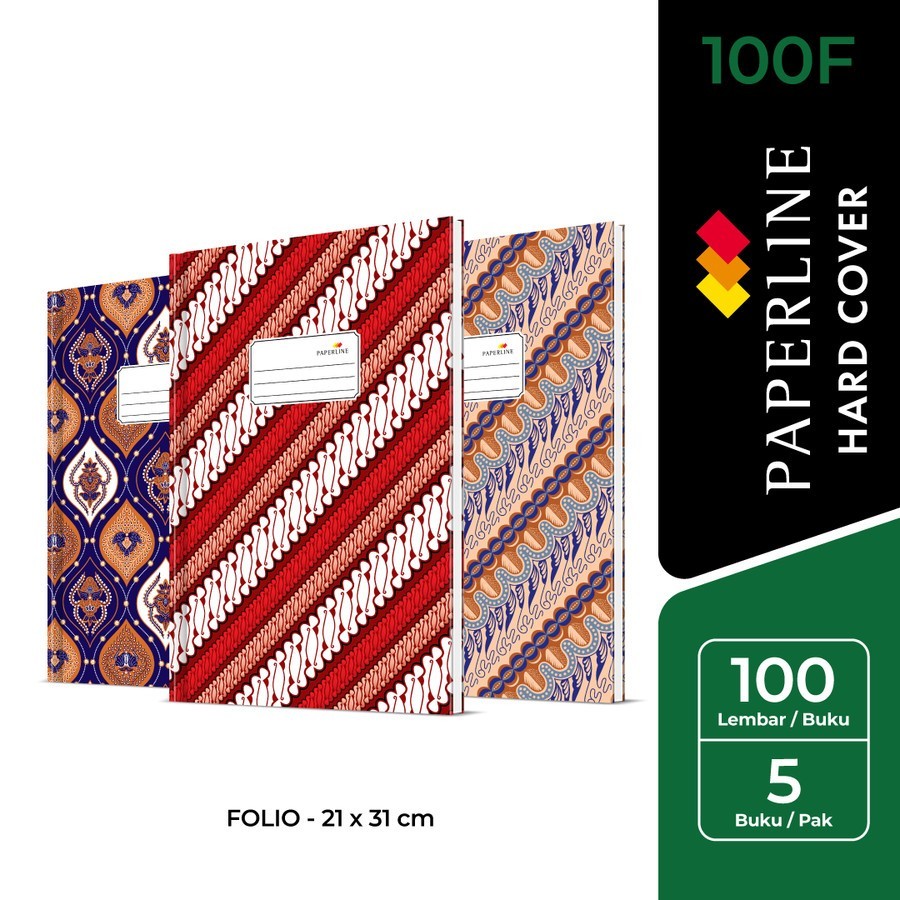 

PAPERLINE BUKU HC FOLIO 100