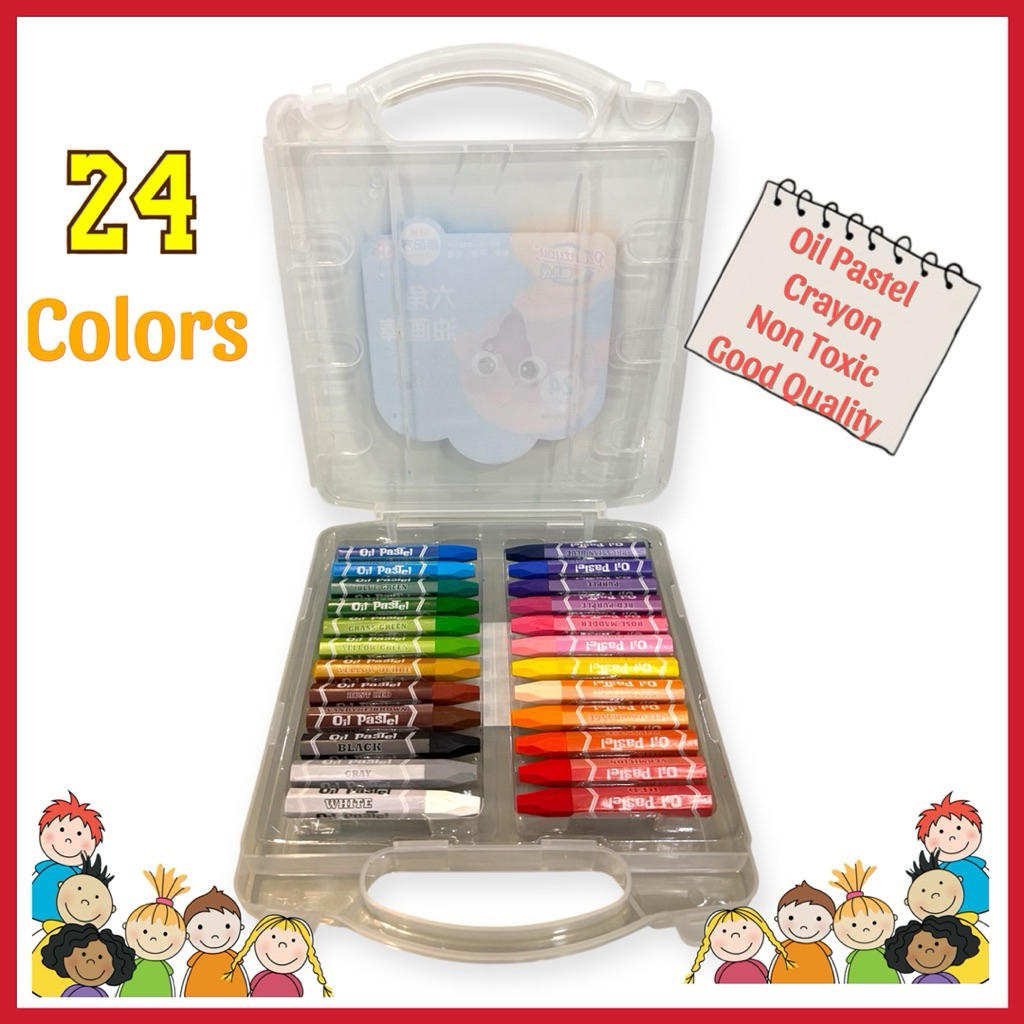

KRAYON CRAYON OIL PASTEL MURAH 24 WARNA