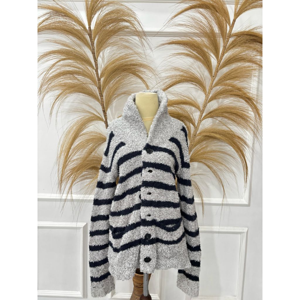 Cardigan Fuzzy Bulu
