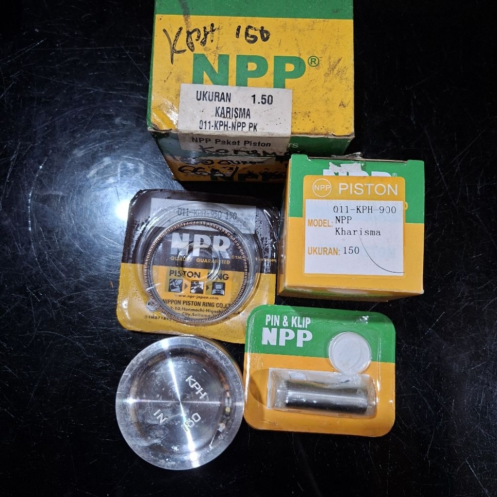 Piston Kit KPH os 150 1.50 Karisma Kirana Supra X 125 Supra X 125 Fi NPP NPR