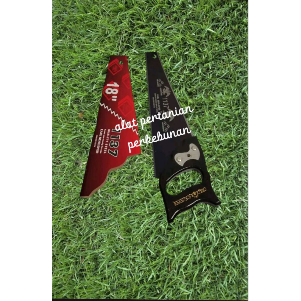 gergaji kayu cap mata super tajam "Schliper"Germany 18"